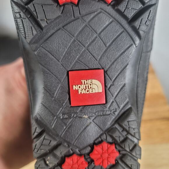 THE NORTH FACE Womens Nuptse Purna Black PrimaLoft Snow Boots Size 7 Faux Fur - Picture 13 of 16